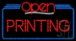Printing Open Animated LED Sign