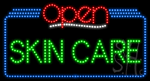 Skin Care Open Animated LED Sign