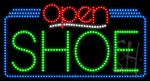 Shoe Open Animated LED Sign