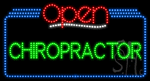 Chiropractor Open Animated LED Sign