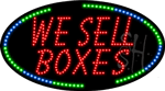 We Sell Boxes Animated LED Sign