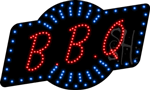 BBQ Animated LED Sign