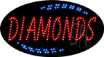 Diamonds Animated LED Sign