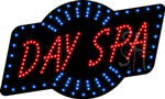 Day Spa Animated LED Sign