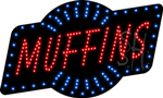 Muffins Animated LED Sign
