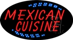 Mexican Cuisine Animated LED Sign
