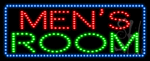 Mens Room Animated LED Sign