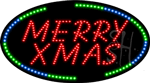 Merry Xmas Animated LED Sign