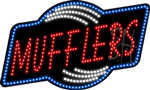 Mufflers Animated LED Sign