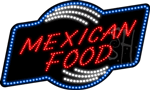Mexican Food Animated LED Sign