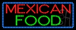 Mexican Food Animated LED Sign