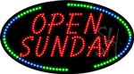 Open Sunday Animated LED Sign