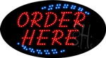 Order Here Animated LED Sign