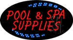 Pool and Spa Supplies Animated LED Sign