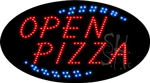 Open Pizza Animated LED Sign