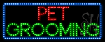 Pet Grooming Animated LED Sign