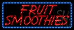 Fruit Smoothies Animated LED Sign