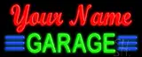 Custom Green Garage LED Neon Sign
