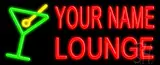 Custom Martini Glass Logo Lounge LED Neon Sign