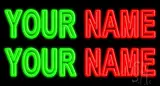 Custom Name LED Neon Sign