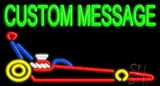 Custom Dragster Car LED Neon Sign