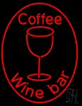Caffe Wine Bar LED Neon Sign