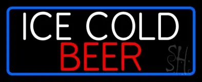 Ice Cold Beer LED Neon Sign