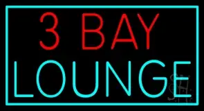 3 Bay Lounge LED Neon Sign