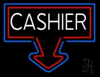 Arrow Cashier LED Neon Sign