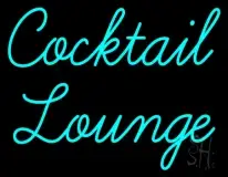 Cursive Cocktail Lounge LED Neon Sign