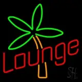 Lounge With Flower LED Neon Sign