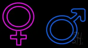 Men and Women Bar Restroom LED Neon Sign