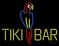 Tiki Bar Parrot LED Neon Sign