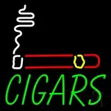 Cigars with Smoke Bar LED Neon Sign