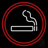 Round Cigar With Smoke LED Neon Sign