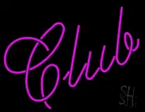 Cursive Club LED Neon Sign