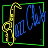 Jazz Club With Saxophone LED Neon Sign