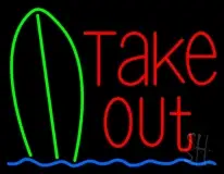 Take Out Bar LED Neon Sign