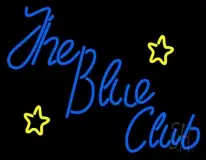 The Blue Club LED Neon Sign
