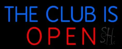The Club Is Open LED Neon Sign