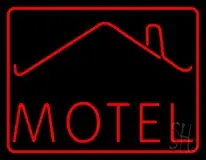 Red Motel With Symbol LED Neon Sign