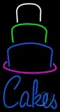 Cake With Cake Layer LED Neon Sign