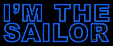 I Am The Sailor LED Neon Sign