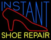Instant Shoe Repair LED Neon Sign
