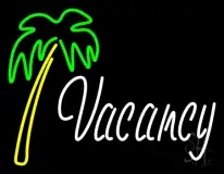 Vacancy With Tree LED Neon Sign