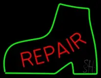 Red Repair Green Boot LED Neon Sign