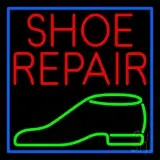 Red Shoe Repair Green Shoe LED Neon Sign