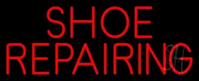 Red Shoe Repairing LED Neon Sign
