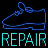 Turquoise Repair Shoe LED Neon Sign