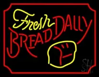 Fresh Bread Daily LED Neon Sign